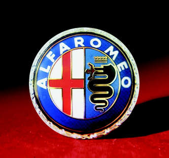 Alfa Romeo Pin Badge DTM Racing 1993 Logo Emblem 