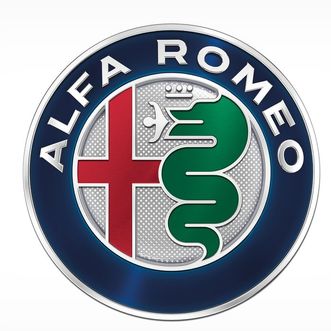 Veloce Alfa Romeo 2 sigles Inscription originale 
